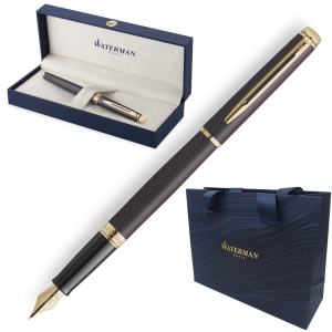 Pióro Wieczne Waterman Hemisphere Lava Black GT 2217939 Etui + Torebka