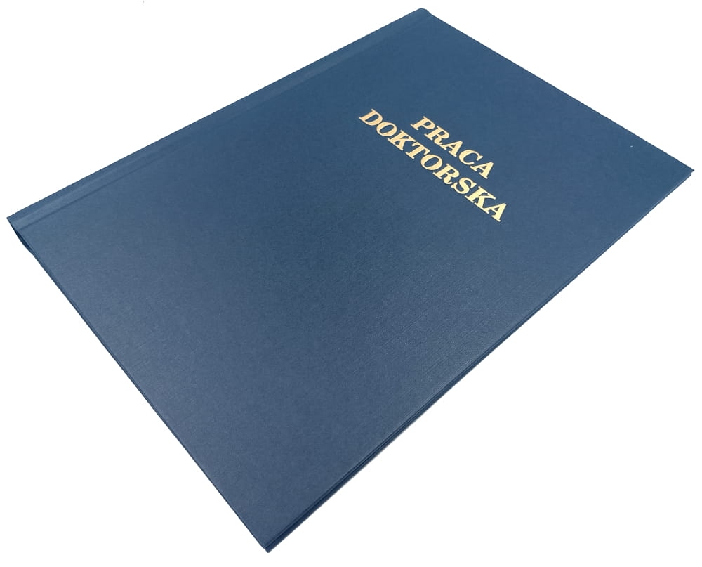 Okładka Kanałowa O-Hard B Granat Praca Doktorska