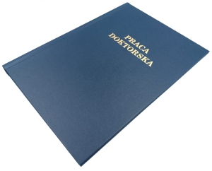 Okładka Kanałowa O-Hard B Granat Praca Doktorska