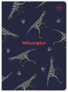 Zeszyt A5 32# M 70g UV Dinozaurus Interdruk