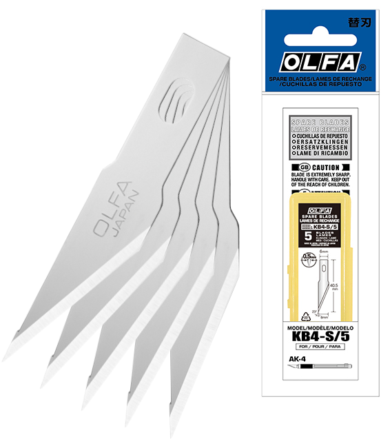 Ostrze Olfa KB4-S/5 do AK-4 /5 sztuk/
