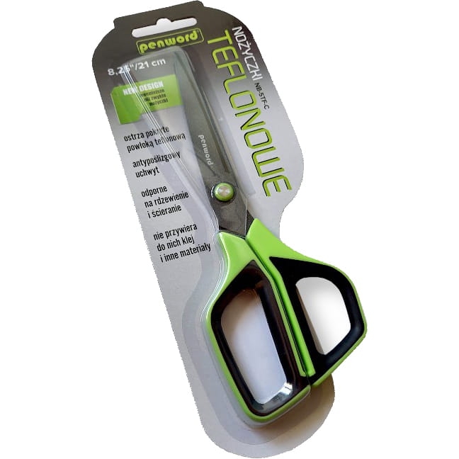Nożyczki Biurowe Teflonowe Penword 21 cm NB-5TF-C