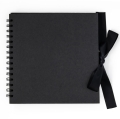 Album Do Zdobienia Księga Gości Czarny 205x205 35 Kartek Z Kokardką