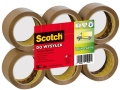 Taśma Pakowa Hot-Melt Scotch 3M 48mm/66m Brązowa 371 Karton 36 Sztuk