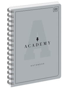 Kołozeszyt A4/100 Kratka 90g Academy Interdruk