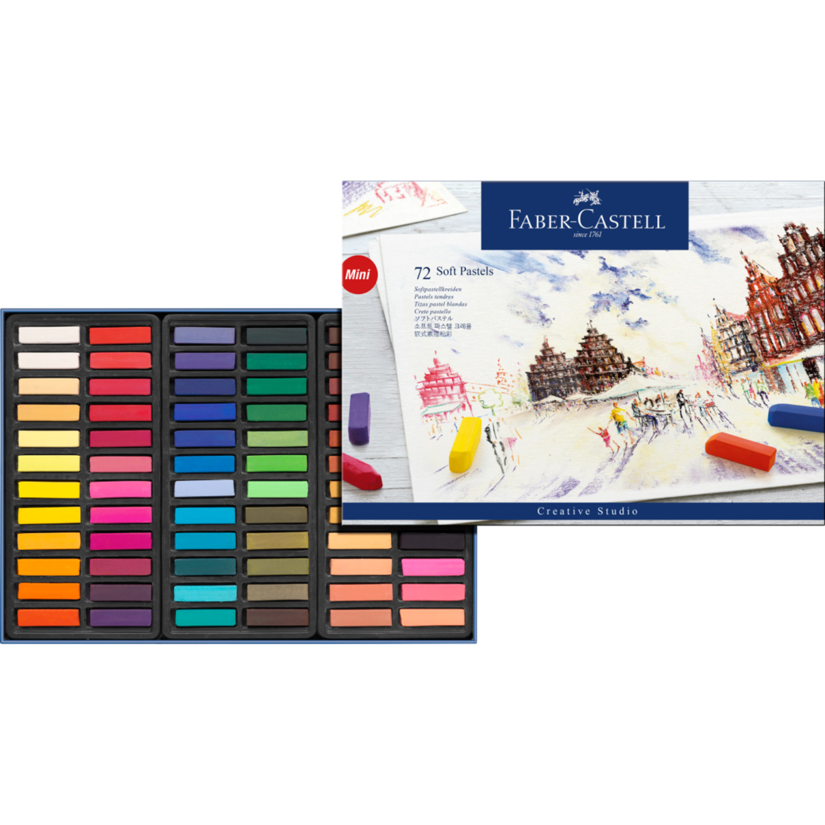 Pastele Suche Creative Studio Mini 72 Sztuki W Kartoniku Faber-Castell