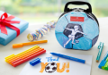 Flamastry Connector 33 Sztuki Walizka Football Piłka Nożna Faber-Castell