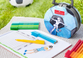 Flamastry Connector 33 Sztuki Walizka Football Piłka Nożna Faber-Castell
