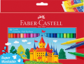 Flamastry Dla Dzieci Zamek 50 Kolorów W Kartoniku Faber-Castell 554204