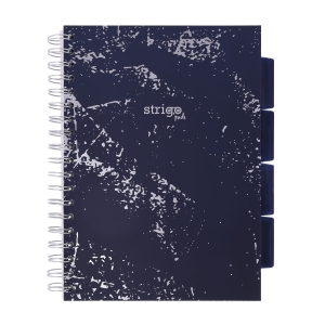 Kołonotatnik Strigo Pads Marmur B5 Kratka Granatowy 100 Kartek 80g