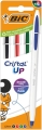 Długopisy BIC Cristal Up Mix AST Zestaw 4 Różne Kolory Pudełko
