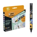 Marker BIC Intensity Pastelowe Paint Akrylowe Pudełko 8 Kolorów