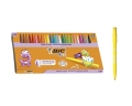 Flamastry BIC Kids Visacolor XL ECOlutions Pudełko 24 Różne Kolory