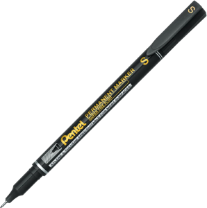 Marker Do CD Foliopis Pentel NFS410-A Cienka Końcówka 0,4mm Czarny