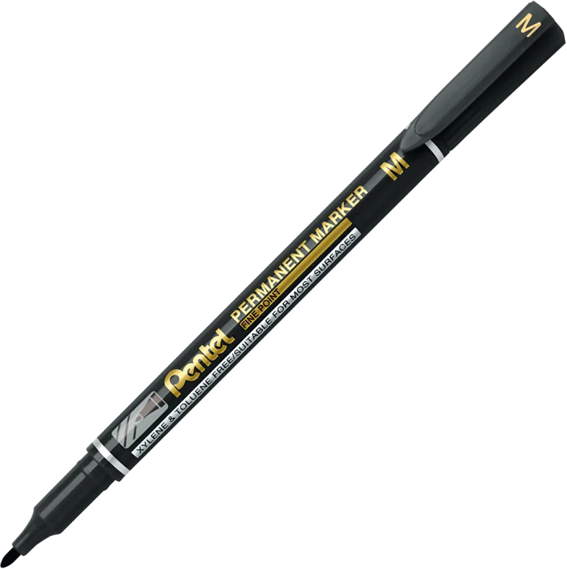 Marker Do CD Foliopis Pentel NM470-A Cienka Końcówka 1mm Czarny