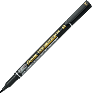 Marker Do CD Foliopis Pentel NM470-A Cienka Końcówka 1mm Czarny