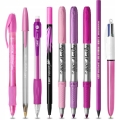 Zestaw Przyborów Do Pisania 9 Elementów BIC Kids Różowo Fioletowy Etui