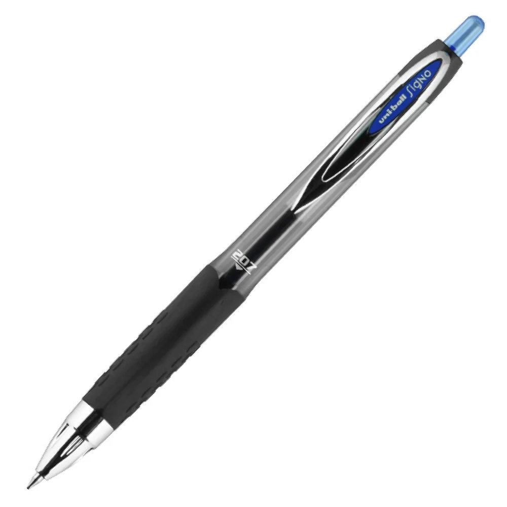 Pióro Kulkowe Żelowe Długopis Uni UMN 207E 0,7mm Niebieski