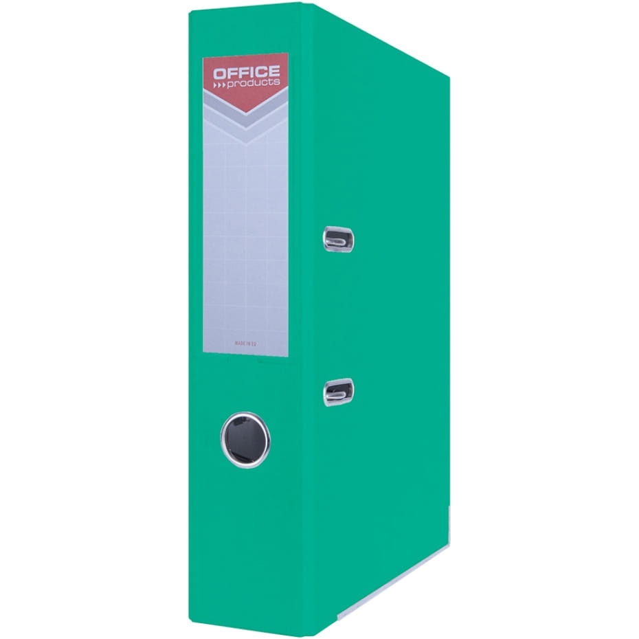 Segregator Biurowy Office Products A4/75mm Turkusowy