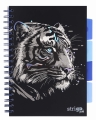 Kołonotatnik Strigo Pads Animals Tygrys B5 Kratka Czarny 100 Kartek