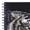 Kołonotatnik Strigo Pads Animals Tygrys B5 Kratka Czarny 100 Kartek