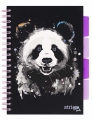 Kołonotatnik Strigo Pads Animals Panda B5 Kratka Czarny 100 Kartek