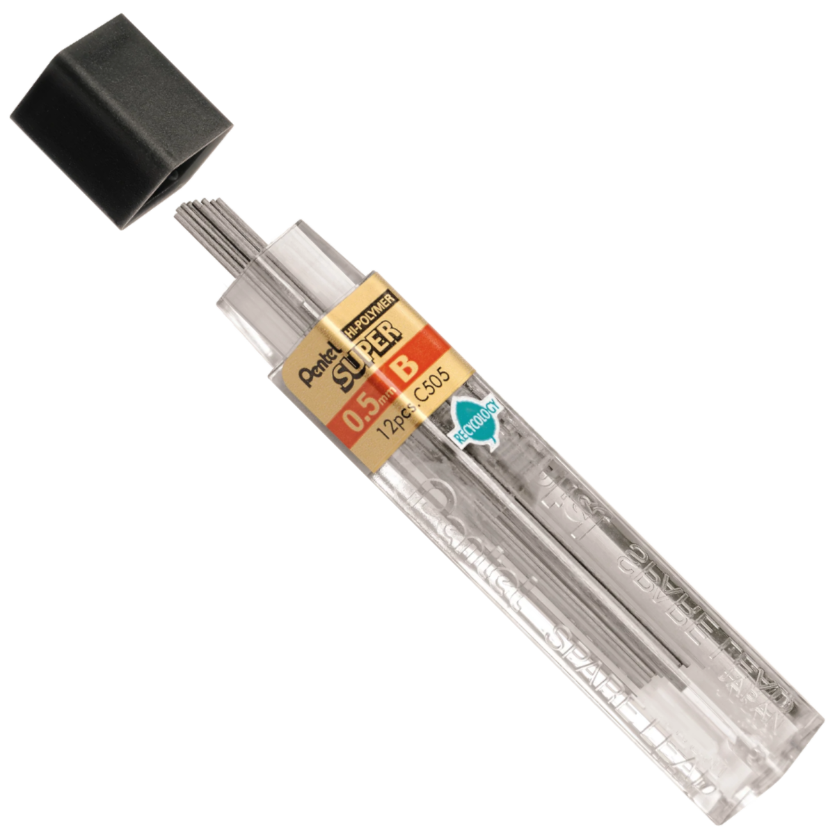 Grafit Pentel 0,5 mm B C505-B 12 Sztuk