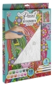 Malowanie Po Numerach +8 Jednorożec Na Płótnie 30x40cm + Farbki + Pędzle