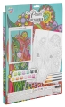 Malowanie Po Numerach +8 Jednorożec Na Płótnie 30x40cm + Farbki + Pędzle