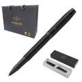 Pióro Kulkowe Parker IM Achromatic Black Czarne Końcówka F + Etui + Torebka