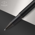 Pióro Kulkowe Parker IM Achromatic Black Czarne Końcówka F + Etui + Torebka