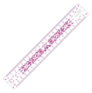 Linijka Study Niełamliwa Fancy 20 Cm Różne Kolory Maped