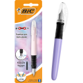 Pióro Wieczne BIC XPen Standard FP Różowy/Fioletowy 1 Sztuka Różne Wzory