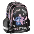 Plecak Czarny Together Stitch i Angel Paso Do Szkoły Dla Dziewczynki