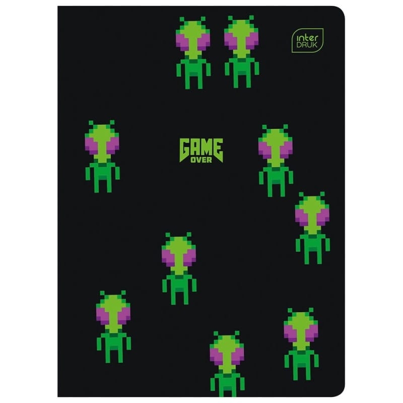 Zeszyt A5/32 3=kolor TRZYLINIA  UV Kol. Trends Boys Interdruk ZE32K=B