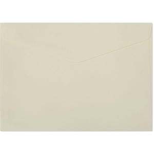 Koperty Ozdobne Gładkie Kremowe C5 10 Sztuk Galeria Papieru