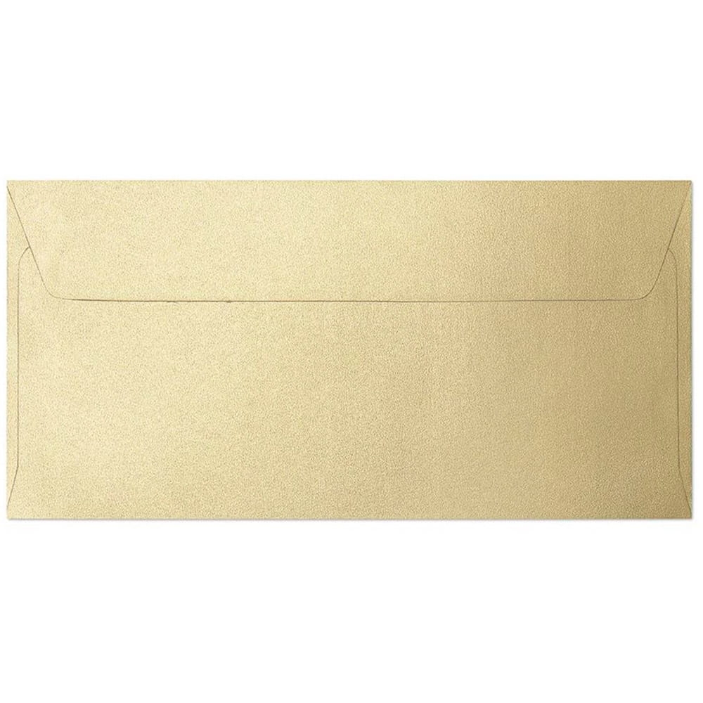 Koperty Ozdobne Pearl Złote DL 10 Sztuk Galeria Papieru