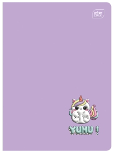 Zeszyt A5 32 Kartek Interdruk Kratka Napis Yuhu Różne Wzorki