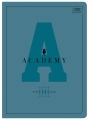 Zeszyt A5 32 Kartki Interdruk Kratka Academy Różne Stonowane Kolory