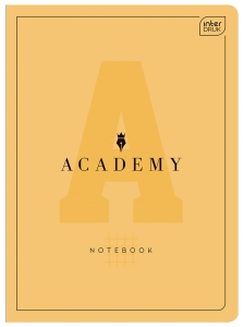 Zeszyt A4 60 Kartek Interdruk Academy Kratka Żółty Niebieski