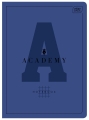 Zeszyt A4 60 Kartek Interdruk Academy Kratka Żółty Niebieski