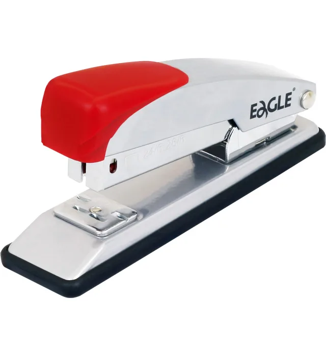 Zszywacz Eagle 205 Czerwony Metalowy Do 20 Kartek Na 2 Rodzaje Zszywek