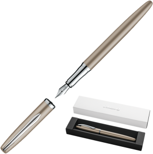 Pióro Wieczne Pelikan Jazz Noble Elegance Taupe Perłowe Srebrny Korpus
