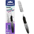 Pióro Wieczne Pelikan Twist Color Edition M Biało-Czarne + Naboje