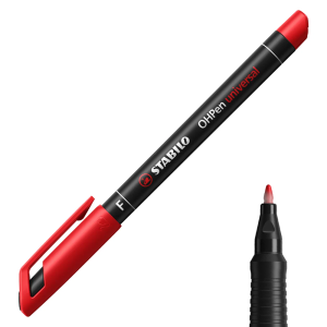 Foliopis Permanentny Stabilo OHPen F Czerwony 0,7mm