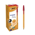  Długopis Biurowy Bic Orange Original Czerwony