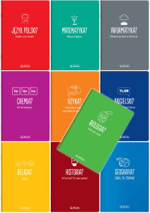 Zeszyty Przemiotowe A5 60 Kartek Szkolne Herlitz Komplet 10 sztuk