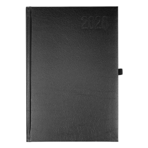 Kalendarz 2025 A5 Dzienny O.Diary Merkury Czarny Twarda Okładka