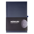 Kalendarz 2025 A5 Dzienny O.Diary Merkury Granatowy Twarda Okładka