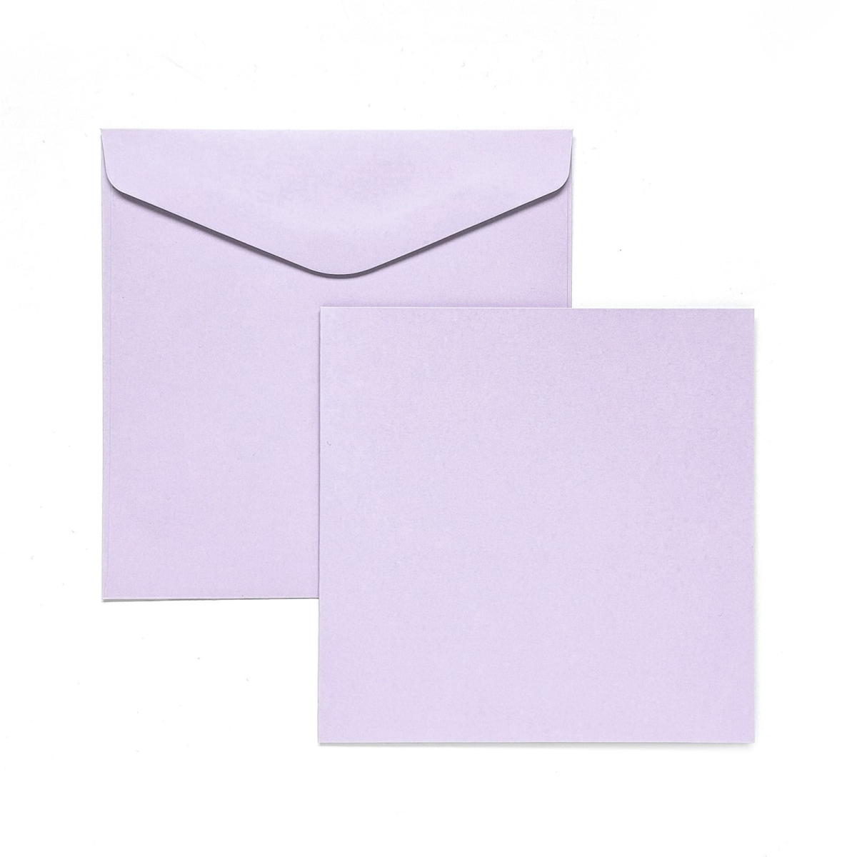 Baza Do Kartek Karnet I Koperta 145x145 Lawendowy 5 Sztuk Galeria Papieru